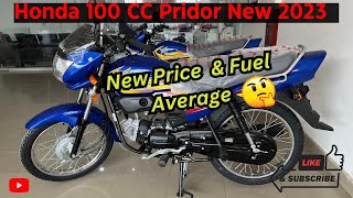 Honda 100CC New model Price in Pakistan amp Fuel average 2023 [upl. by Nekal]