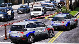 GTA 5 SCENE DE CRIME EN PLEIN CENTRE VILLE  LSPDFR 1080 [upl. by Anirahs293]