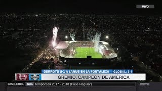 Lanus Vs Gremio 12  Copa Libertadores 2017 [upl. by Beeck898]