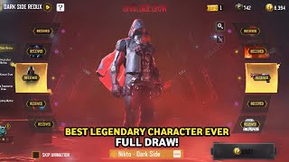 BUYING LEGENDARY NIKTO DARK SIDE DRAW CODM  DARK SIDE REDUX COD MOBILE [upl. by Semela]