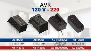 ABLEREX Serie R AVR 120 V 220 V [upl. by Tolecnal25]