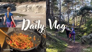 VLOG Hiking in Blankenburg mountains cooking dinner [upl. by Codie664]