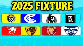 I Am In Shock With The New 2025 AFL Fixture [upl. by Ajiak990]