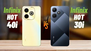 Infinix Hot 30i vs Infinix Hot 40i [upl. by Einehpets]