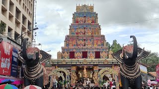 MINAKSHI MANDIR DECORATION IN PUNE FOR GANESH FESTIVAL BY BABU GENU MANDAL TRUSTtrendingshorts [upl. by Iegres]