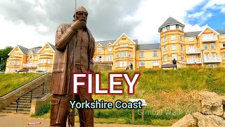 Filey Town Yorkshire gimbalwalkwithme [upl. by Trescott]