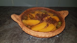 tajine potiron طاجين القرع الاحمرمن الذ ما يكون والاهم بمكونات جد بسيطة [upl. by Aikyn]