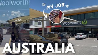 Life of International Students in Australia  Woolworths Job  Perth [upl. by Chemesh54]