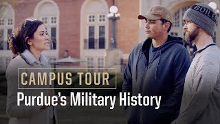 Historical Campus Tour of Purdues VeteranLinked Landmarks [upl. by Brezin962]