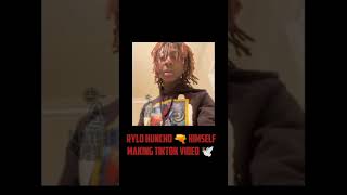 Rylo Huncho 🔫 Himself Making TikTok Video 🕊️ [upl. by Shaine469]