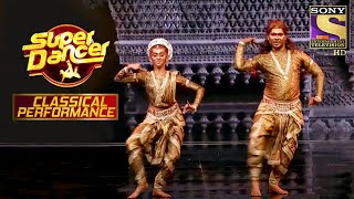 Anwesha ने दिया Odissi Dance Style में Performance  Super Dancer  Classical Performance [upl. by Eeb]