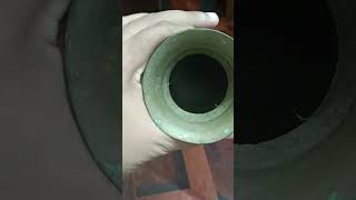 100 year old copper flower vase founded ytreels 2024 oldisgold reels [upl. by Secor860]