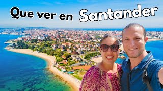 Que ver y hacer en SANTANDER en 2 días 2024  Guía de Santander Cantabria  España [upl. by Illib]