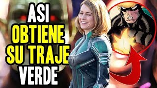 Explicado cómo Captain Marvel obtiene su traje VERDE y sus poderes [upl. by Collete]