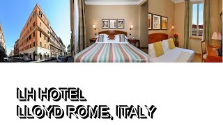 LH Hotel Lloyd Rome Italy [upl. by Enert340]