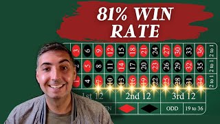 Winning Roulette Strategy with a Huge Probability of Success [upl. by Anniahs]