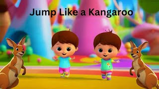 Jump Like a Kangaroo  Like a Kangaroo  Nursery rhymes and Kids song by Chuckling Tv [upl. by Dilks149]