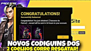 COMO COLOCAR CODIGO NO FREEFIRE COMO RESGATAR CODIGO FREEFIRE COMO RESGATAR CODIGUIN NO FREEFIRE [upl. by Oirrad63]