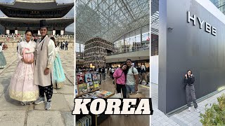 SEOULKOREA VLOG 2023  HYBE CoEx Mall Gyeongbokgung Palace Nami Island and more [upl. by Nayrbo]