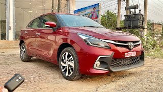 2024 Toyota Glanza V AMT Top Model Price amp Features ❤️ 2024 Toyota Glanza Top Model [upl. by Anaidirib378]