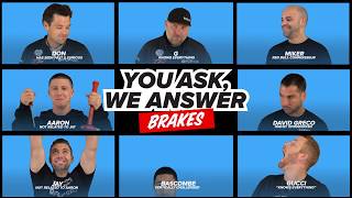 Brake Rotors Pads Fluids And Maintenance  You Ask We Answer [upl. by Cowles]