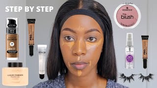 Step By Step quotSUPER AFFORDABLEquot Makeup For Beginners [upl. by Drandell]