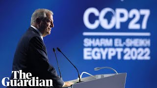 Global leaders have a climate credibility problem says Al Gore at Cop27 [upl. by Nereil]