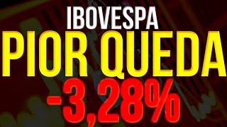 19102021 IBOV DESPENCA MAIORES QUEDAS AZUL4  CASH3  CIEL3  ÚNICA ALTA GETT3 [upl. by Acinoreb646]