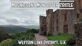 Magnificent Muncaster Castle in U K Western Lake District Home to 800 Years of Pennington Family [upl. by Thompson]