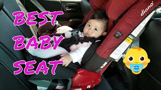 BEST BABY SEAT EVER Diono Radian RXT Convertible  Booster  Taco Talk 2017 Toyota Tacoma [upl. by Trumann]