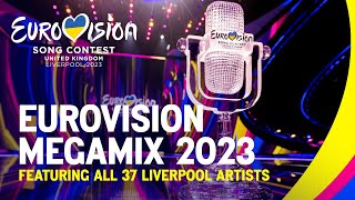 We Mixed 37 Eurovision 2023 Artists into a MEGAMIX  HAPPY NEW YEAR 🎉  UnitedByMusic [upl. by Nolan]