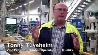 Touring Volvo Pentas Vara Sweden Marine Engine Factory [upl. by Nilok]