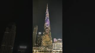 Burj Khalifa Wishing Happy Ramadan to everyone across the World Ramadan Kareem 🌙 onpassive [upl. by Puklich]