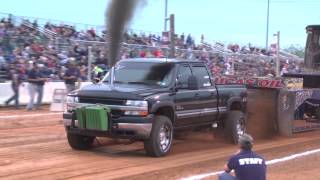 May 10 2014 Buck Diesel Powerfest 2 6 PRO MOD DIESEL 4X4 [upl. by Glorianna]