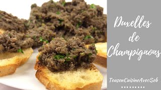 Duxelles de champignons tousencuisineavecseb [upl. by Zeugirdor]