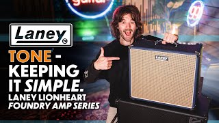 Laney Lionheart Foundry Super60112 Amp  Simple amp Awesome [upl. by Vernice]