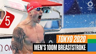 Mens 100m Breaststroke Final 🏊🏻‍♂️  Tokyo Replays [upl. by Kaete199]