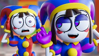 POMNI has a TWIN SISTER The Amazing Digital Circus UNOFFICIAL Animation [upl. by Boland]