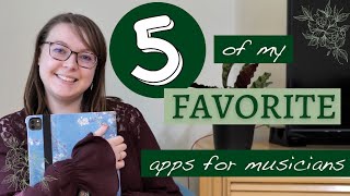 Five of my FAVORITE apps for musicians  Metronome tuner and more [upl. by Gerek606]