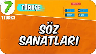 Söz Sanatları 📙 7TURK3 2025 [upl. by Elamef]