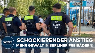 FREIBÄDER IN BERLIN Schockierender Anstieg Gewalt und sexuelle Belästigung haben stark zugenommen [upl. by Atnod295]