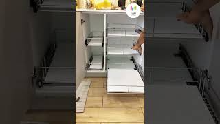 MAXIMIZE YOUR SPACE  Kitchen Pull Out Drawer Organization Ideas [upl. by Haidej2]