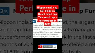 SBI  Tata Nippon Quant small cap  Performance in 2024 financialpandit money mutualfundsindia [upl. by Refinne]