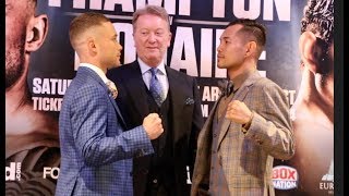 WHO WINS  CARL FRAMPTON v NONITO DONAIRE  HEAD TO HEAD  FINAL PRESS CONFERENCE [upl. by Aneehsor61]