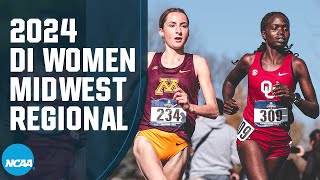 2024 DI womens NCAA cross country Midwest Regional  FULL RACE [upl. by Vinny]