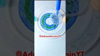 blue green mixed spirograph asmr art [upl. by Stephenie447]