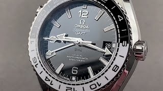 Omega Seamaster Planet Ocean 600M GMT 21530442201001 Omega Watch Review [upl. by Amye159]