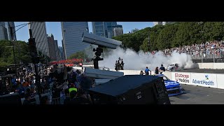 NASCAR CHICAGO Saturday in Grant Park [upl. by Sama489]