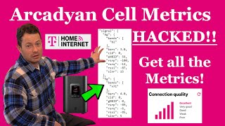 ✅ Hacked See Advanced Cell Metrics  Arcadyan KVD21 TMobile 5G Home Internet New Gateway [upl. by Kentiggerma]