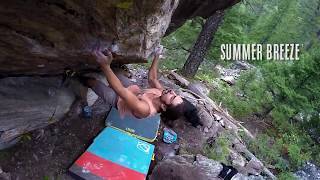 Backwoods Bouldering Hyalite Canyon [upl. by Esylle]